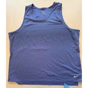 Nike Men's Dri-FIT Blue Tank Top Size XXL